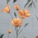 Ethel Poppies 40x149 cm, 100% cotton, reps 210 g/m2