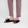 Women's slippers with an open nose size 36-37, pink color