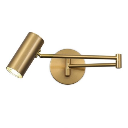 Wall lamp EVOLUCE. Sle201021-01. Zoom. 1x5 W, GU10, 4000K, 12x13.5 cm, brass color-1