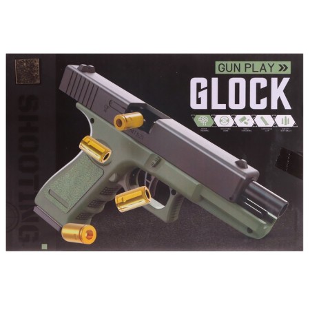 Glock Pistol, soft bullets and flying sleeves, automatic reloading-11