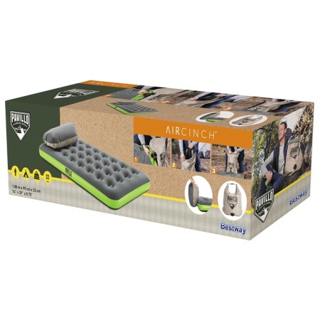 Матрас надувной Roll & Relax, 188 х 99 х 22 см, 67619 Bestway-4