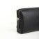 Lightning cosmetic bag, Textura, black color