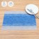 Serving napkin on the Cosmos table, 45 × 30 cm, blue color