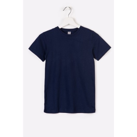 T-shirt for a boy, height 98 cm, dark blue color