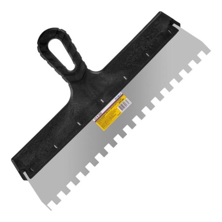 Facade spatula "Remocolor" 12-9-350, toothe, stainless steel, tooth 10x10mm, 350 mm-1