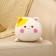 Soft toy "cat", 23 cm, white color