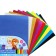 Complexed paper, with sparkles, A4, 10 sheets, 10 colors, coated, one -sided, in a bag, 80 g/m², cold heart