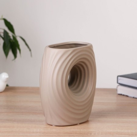 VAZA Ceramics Table "Vitnya" 17.5 cm, gray-1