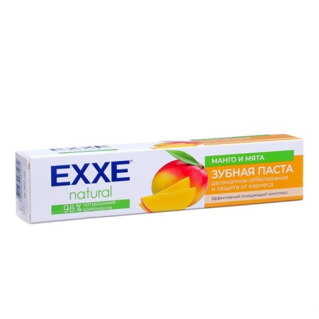EXENTural toothpaste "mango and mint", 75 ml