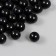 Set of beads "pearls" d 12 mm, 250 gr, black