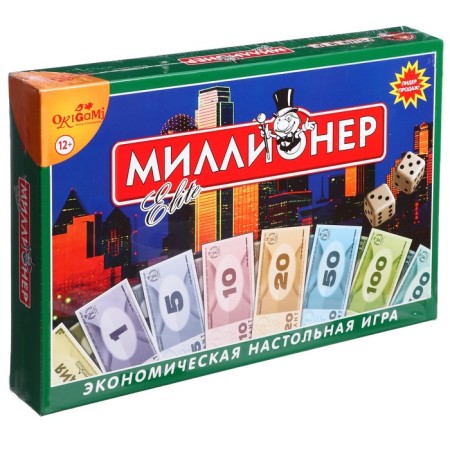 Board game "Millionaire Elit", firm box