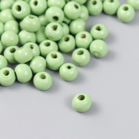 Beads for creativity tree "Green River" D-0.8 cm, set 20 grams