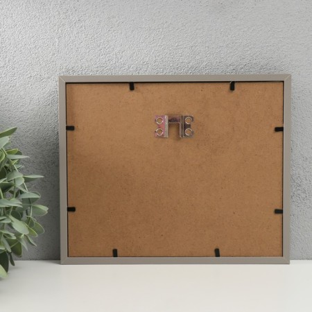 Photo frame wood with clothespins 6x10 cm "You and I" gray 2x22.5x18.5 cm-2