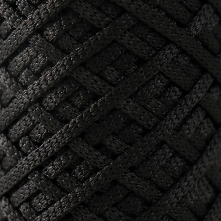 Knitting cord 100% polyester, width 3 mm 100m (black)-2