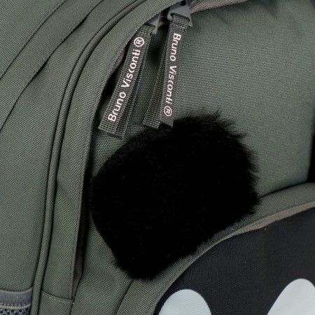 School backpack Bruno Visconti "My Panda!", 40 x 30 x 19 cm, ergonomic back, pencil case as a gift-2