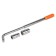 Airline cylinder key, telescopic 17x19x21x23 mm