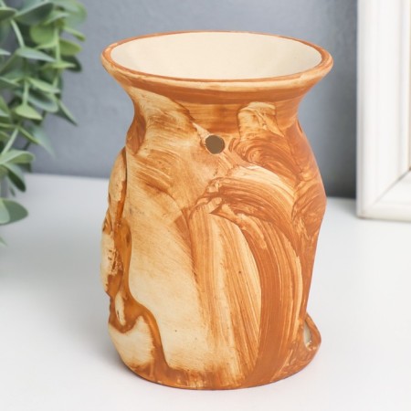 Aroma lamp ceramics "Satisfied Hothee" mix 9.5x9.5x12 cm-4