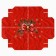 Folding box "Happy New Year", bow, 21 x 15 x 7 cm, new year