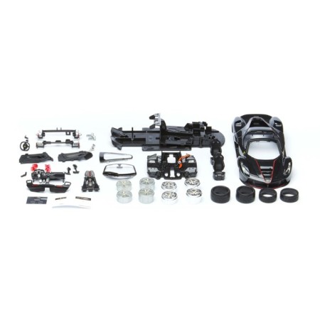 MASTO DIE-CAST Laferrari Aperta machine, with a screwdriver, 1:24, black color-9