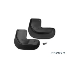 Spray-heads front Peugeot 308, 2007-2014 hatchback 2 pcs (polyurethane)