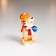 Polystone souvenir "Tigrush in a scuffle with a gift" MIX 5x2.5x2.5 cm