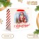 New Year. Package Gift New Year's Paper, Santa Claus, 24 x 20 x 11 cm.