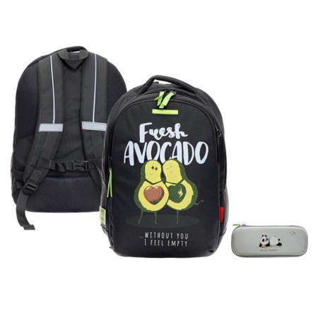 Bruno visconti "Avocado. Love", 42 x 31 x 14 cm, ergonomic back, penalty as a gift