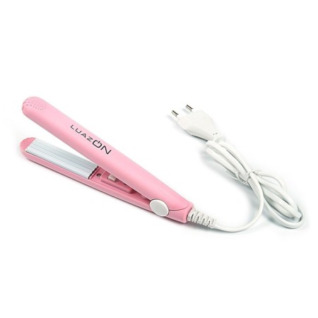 Luazon LW-26, mini, 25 W, ceramic coating, 65x15 mm, up to 160 ° C, pink, pink