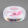 Satin tape “Congratulations!”, 15 mm × 23 ± 1 m, white color