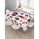 The tablecloth "Easter rabbit", rectangular, Saten, size 120x145 cm