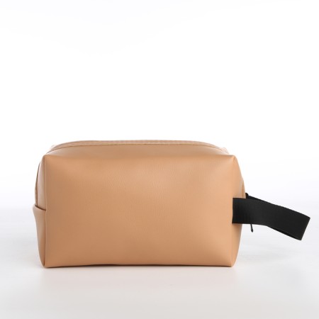 Lightning cosmetic bag, beige color-1