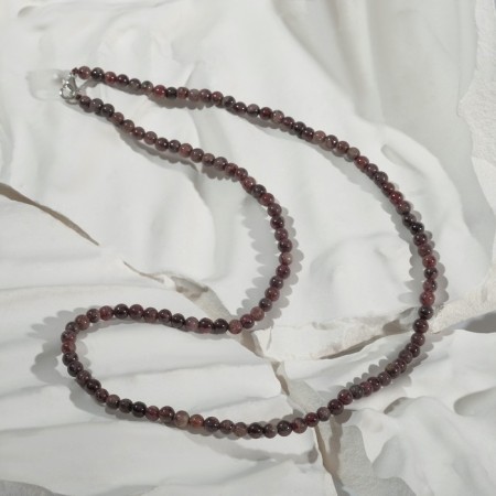 Beads ball No. 4 "Grenat", 50 cm