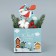 Box for mini-boots "Happy New Year", 12 x 17 x 10 cm, New Year