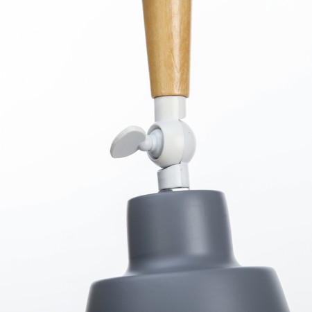 STAS "Small Cylinder" 1x40W E27 Gray 12x20x20 cm-3