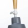STAS "Small Cylinder" 1x40W E27 Gray 12x20x20 cm