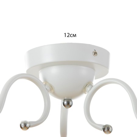Emma chandelier 3he27 40w is white 51x51x25cm Bayerlux-4