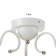 Emma chandelier 3he27 40w is white 51x51x25cm Bayerlux
