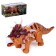 Triceratops dinosaur, works on batteries, light and sound effects, mix