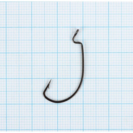 Offset hooks Yugana Wide Range Worm, No. 6, 5 pcs.-1