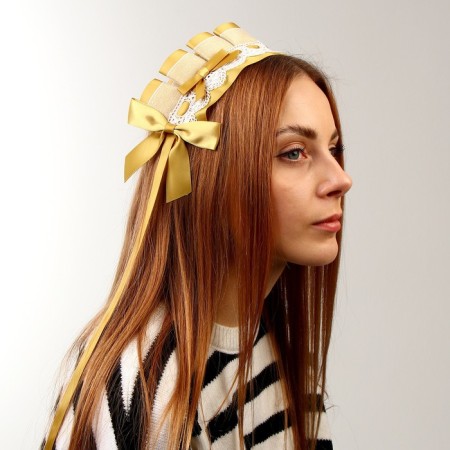 Carnival bandage "Lolita", the color of the gold-1