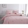 A set with a blanket "Jacqueline", size 230x250 cm, 50x70 cm - 2 pcs, color ash rose