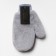 Mittens for claim. Minaku Minaku fluffy 25 cm gray