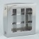Box for sweets, confectionery packaging, 9 cells, “silver”, 14.7 x 14.7 x 3.5 cm