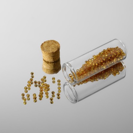 A set of jars for storing beads, d = 1.7 × 5 cm, 8 pcs, in a container, 14.2 × 5.8 × 2.3 cm-3