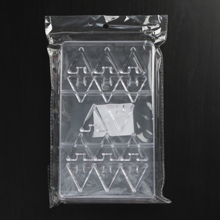 Form for chocolate and sweets "Cheops", 14 cells, 20 × 12 × 2.5 cm-4