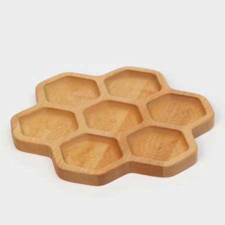 ADELICA Mengitsa "Sot", 7 sections, D = 27 × 1.8 cm, birch-5