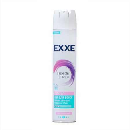 Hair varnish Exxe Strong Strong fixation, 300 ml