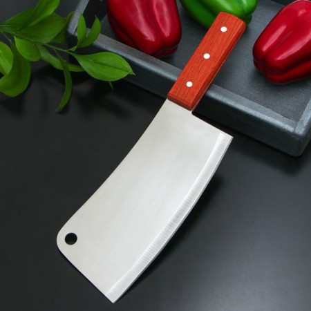 Knife - ax of the kitchen shade "bend", blade 20.5 cm
