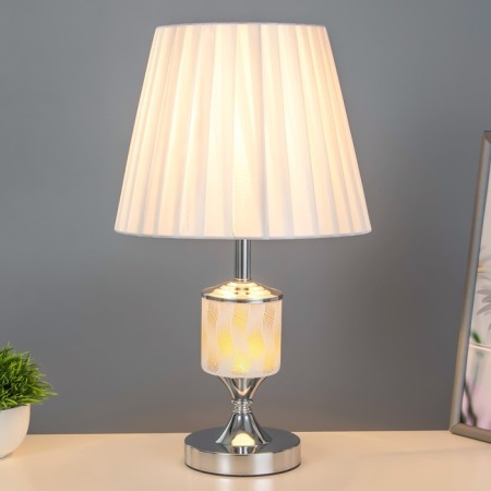 Seville table lamp E27 40W Belo-chromium 25x25x42 cm Risalux-1