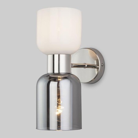 Bra Tandem, 2x60W E27, Nickel color